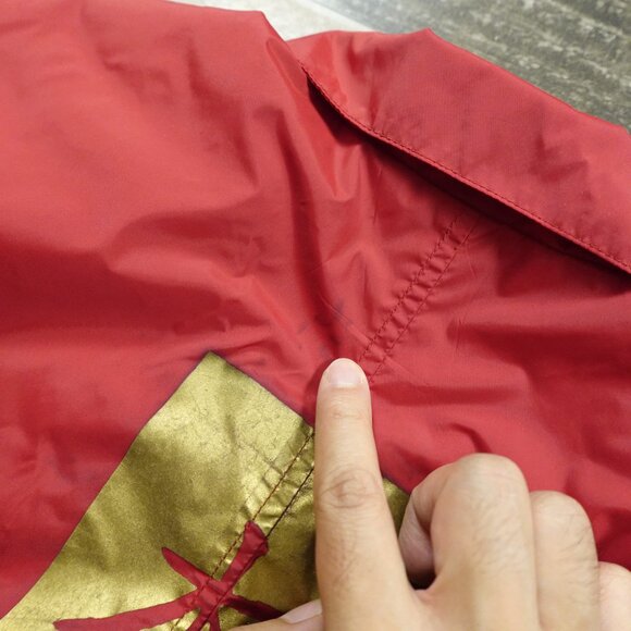 Disney Mulan Mushu Red Coach Jacket Men’s Size Large - Picture 10 of 12